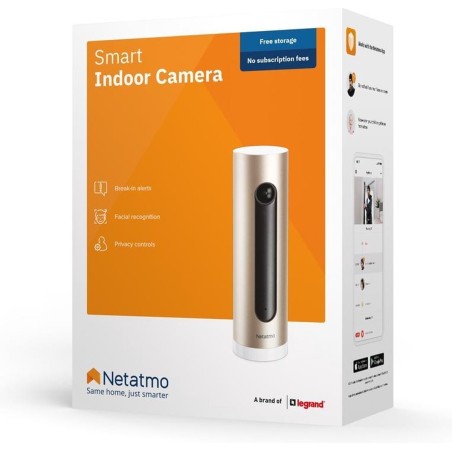 Netatmo Welcome Security Camera 1920x1080 - Smart Home Monitoring, HD Quality & Real-Time Alerts